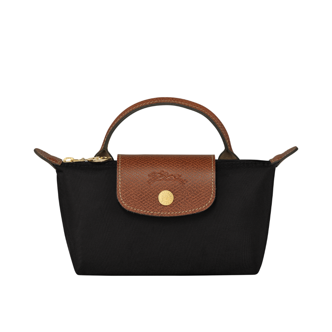 LONGCHAMP Le Pliage Original Pouch with handle Recycled canvas by LONGCHAMP