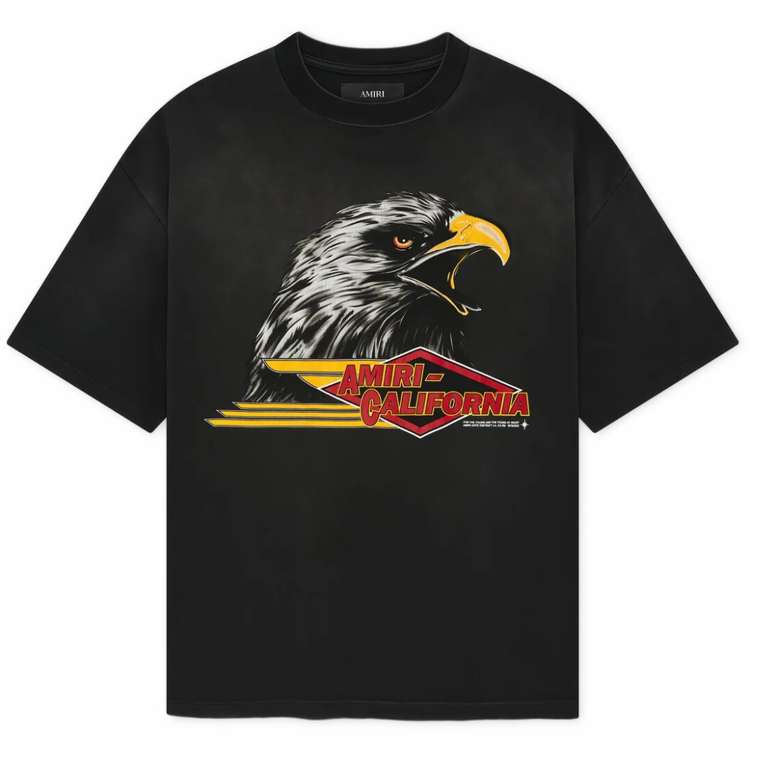 AMIRI EAGLE OVERSIZED TEE BLACK by AMIRI Apparel