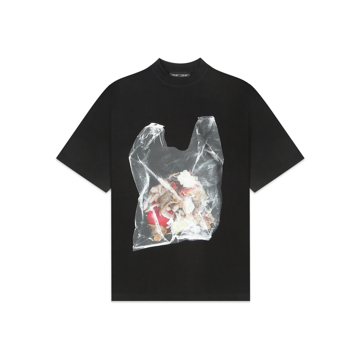 'Garbage' T-shirt (Black) by HUEMN