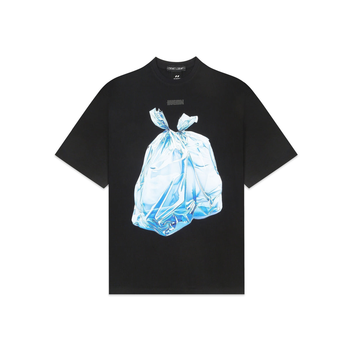 Cold 'Garbage bag' T-shirt (Black) by HUEMN