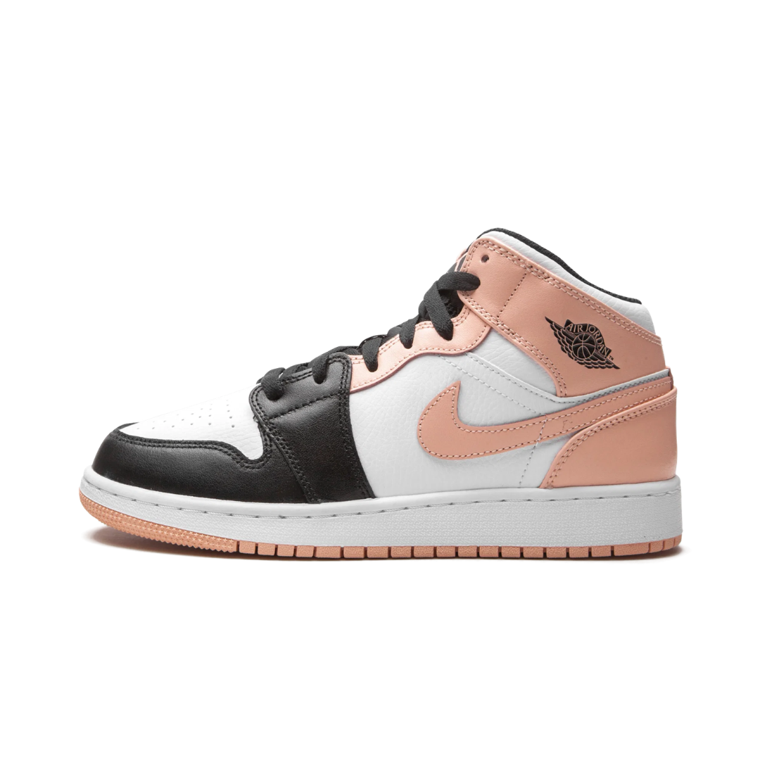 Title Jordan 1 Mid Arctic Orange Black Toe (GS) by Nike Air Jordan