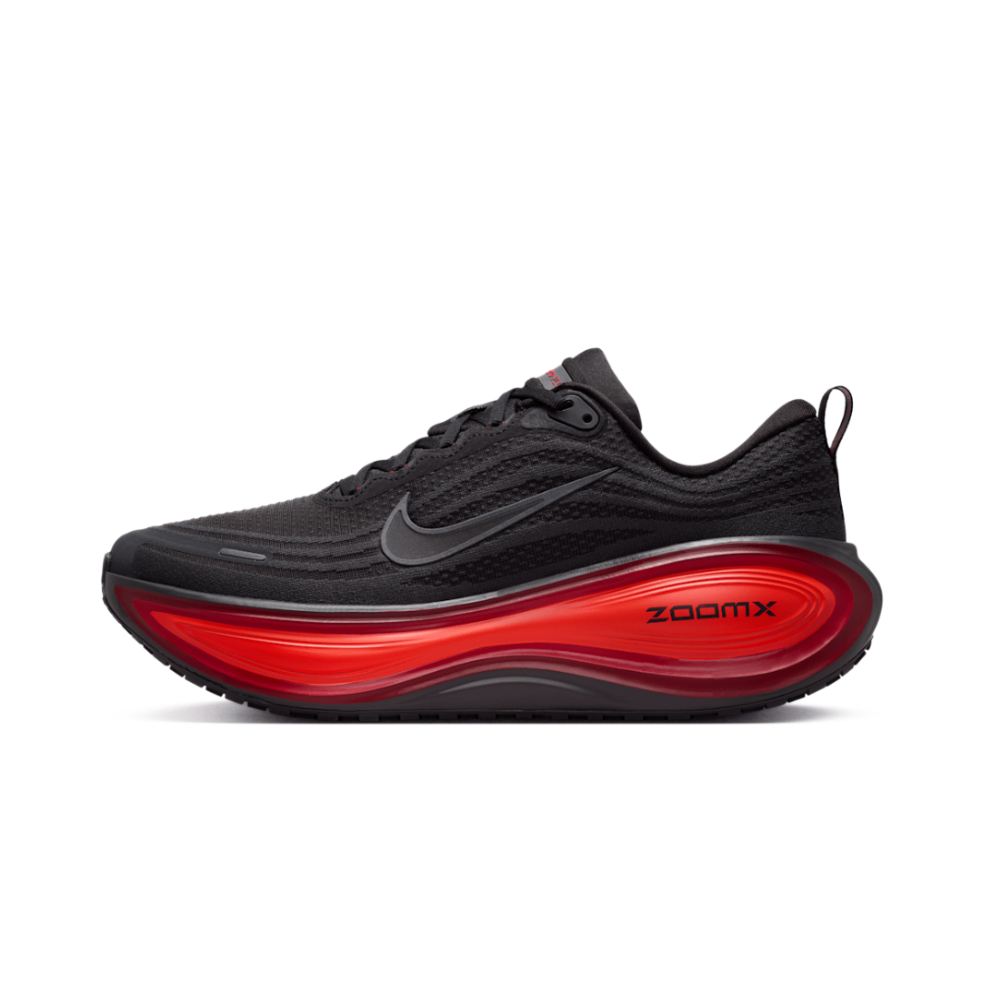 Nike Vomero Plus Anthracite Bright Crimson Red by NIKE RUNNING
