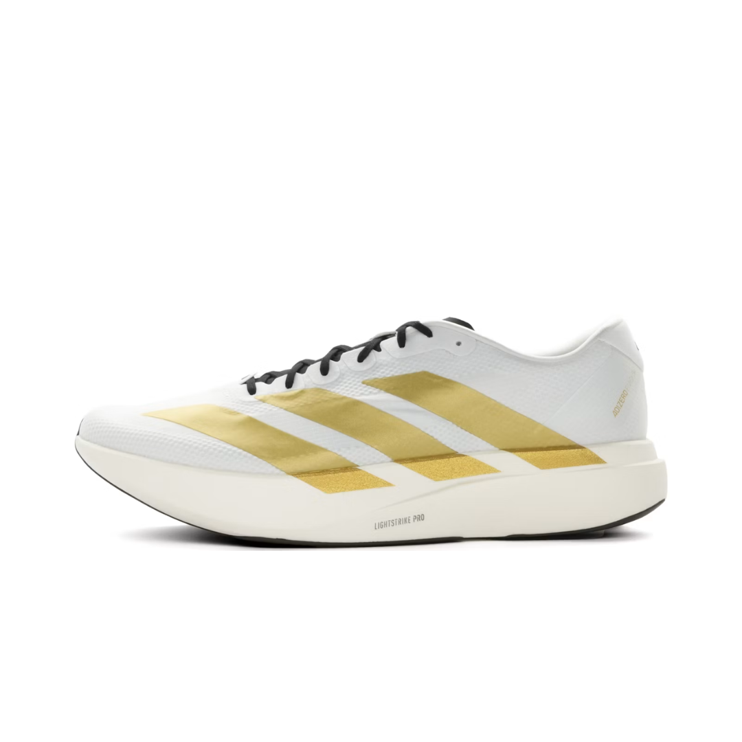 adidas Adizero Evo SL White Matte Gold by ADIDAS RUNNING
