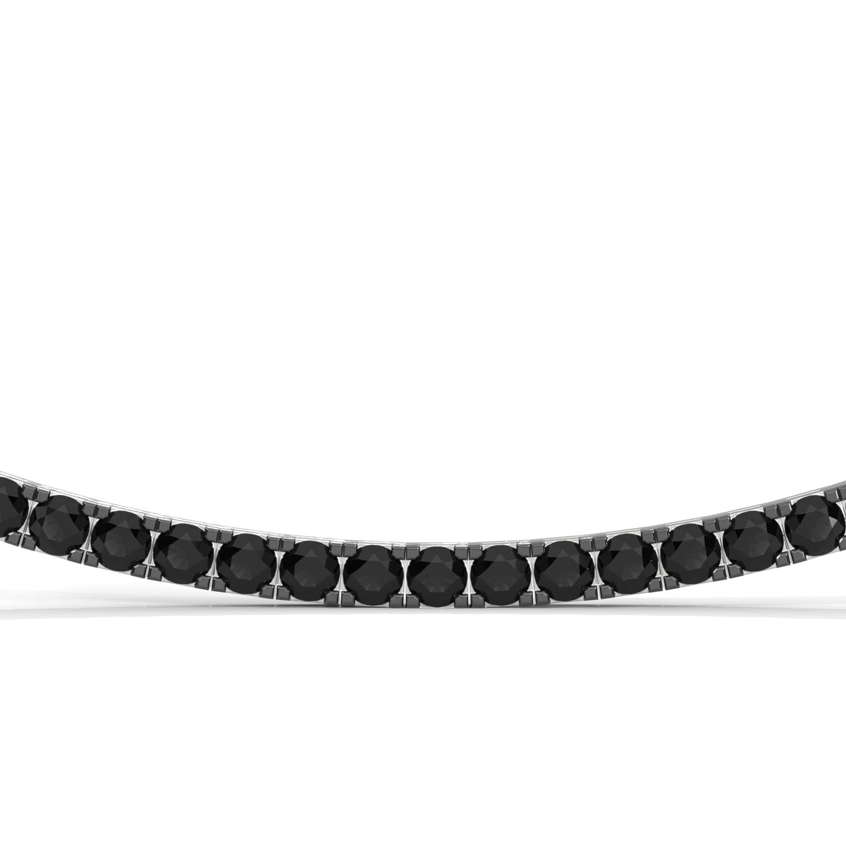 3MM TENNIS NECKLACE by The Noble Sculptor