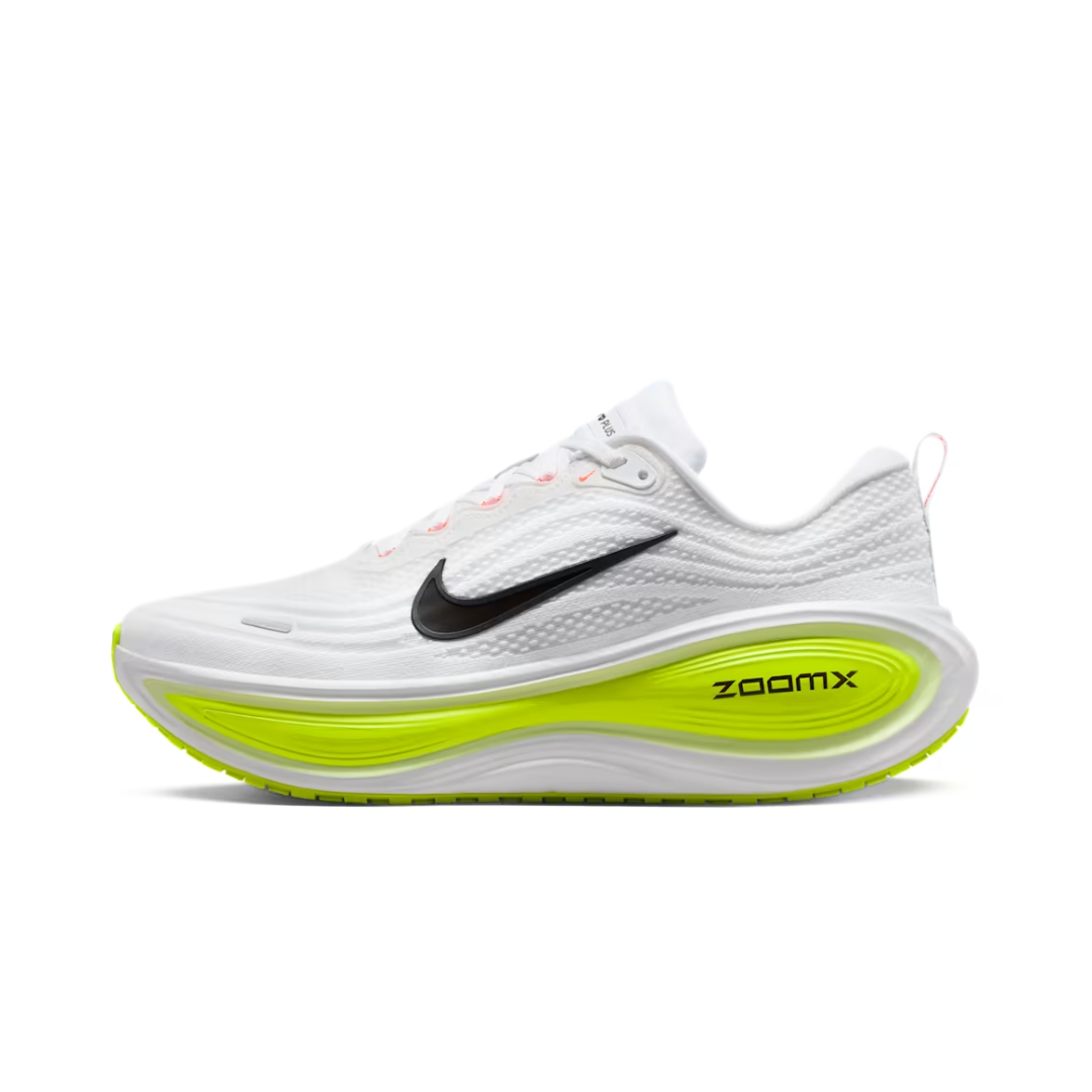 Nike Vomero Plus White Barely Volt Black by NIKE RUNNING