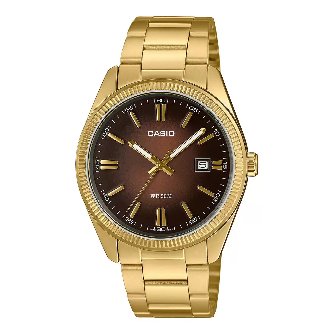 Timeless Mens Metal (MTP-1302PGC-5AVEF)