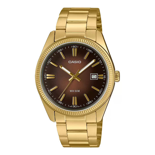 Timeless Mens Metal (MTP-1302PGC-5AVEF)