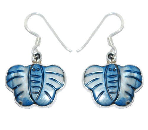 925 Sterling Silver Shell Earrings - R1500314-2