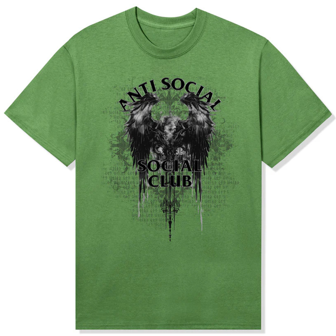 Anti Social Social Club Under The Trees Tee Dill Green by ASSC