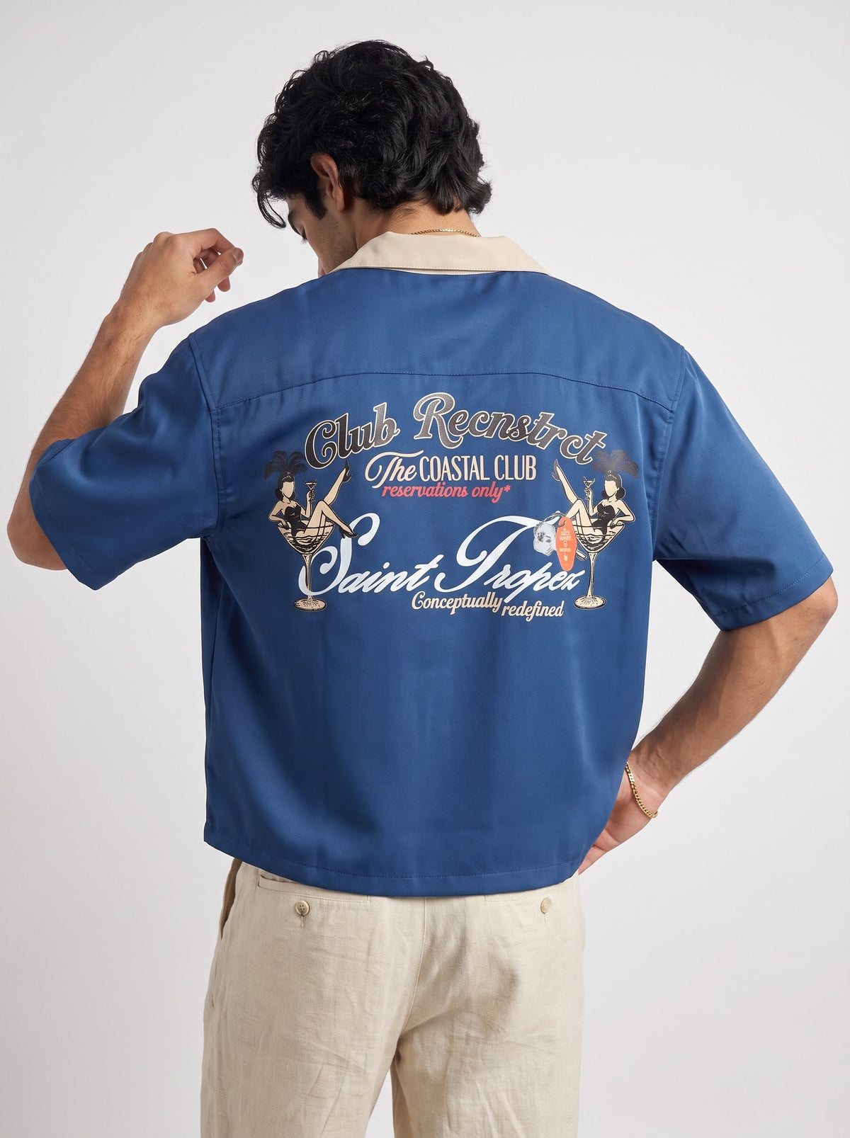 Saint Tropez - French Blue Boxy fit by RECNSTRCT