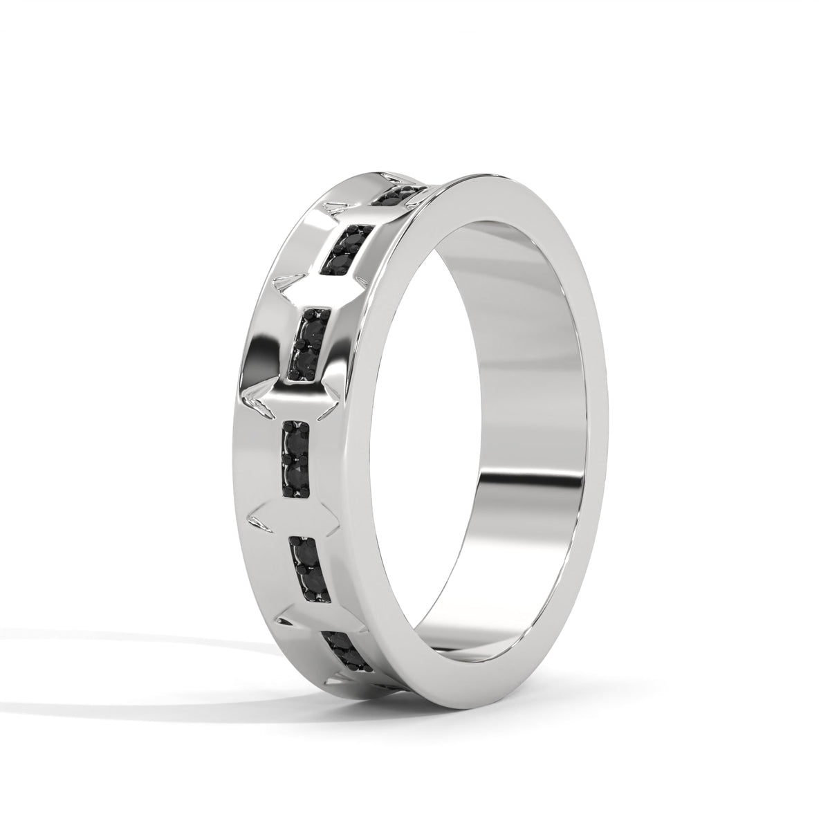 OBSIDIAN CROWN RING by The Noble Sculptor