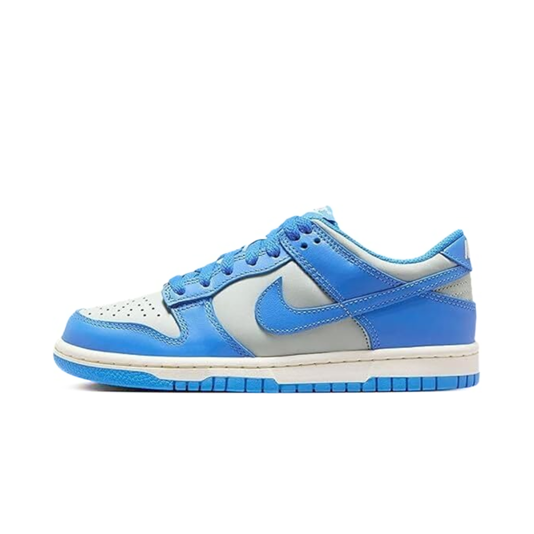 Nike Dunk Low Light Silver Sail Light Photo Blue (GS) by Nike Dunk