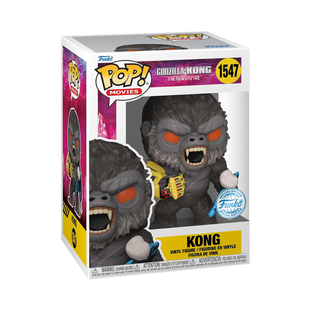 Funko Pop! Godzilla Kong The New Empire Kong Battle Pose #1547 by FUNKO