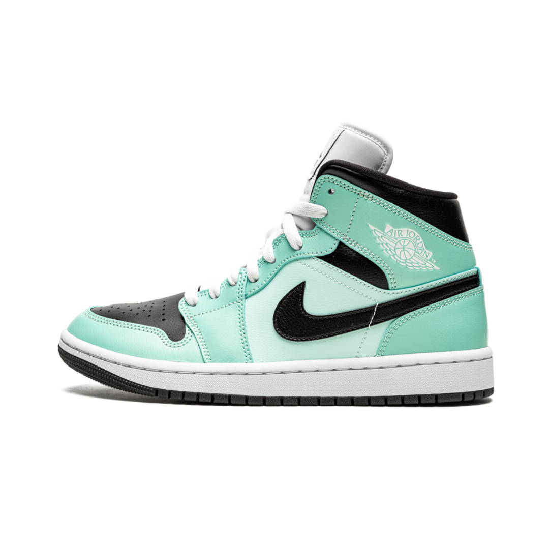 Jordan 1 Mid Aqua Blue Tint (W) by Nike Air Jordan