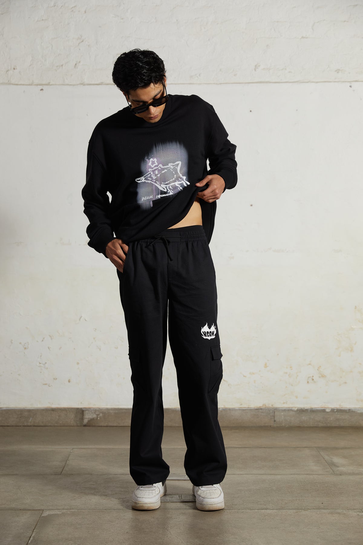 ‘KGRM Flame' cargo pants by Kilogram