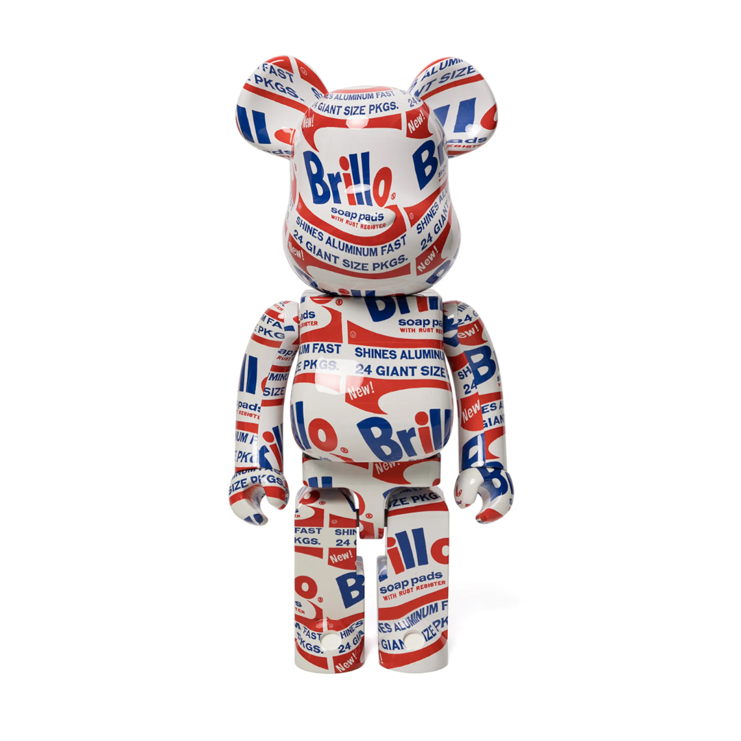 Bearbrick ANDY WARHOL "Brillo" 1000% by BEARBRICK