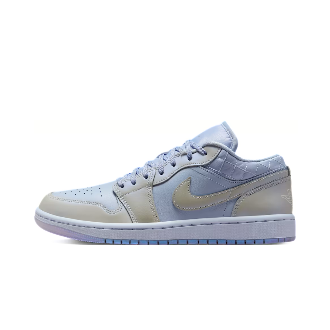 Jordan 1 Low SE Ghost Pearlized Quilt (W) by Nike Air Jordan