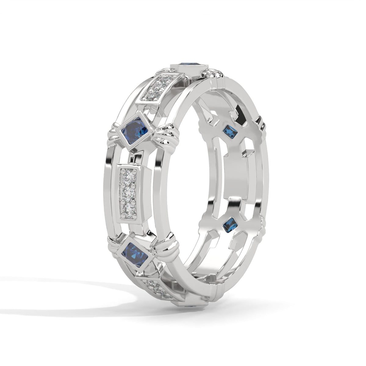 AZURE ETERNITY BAND by The Noble Sculptor