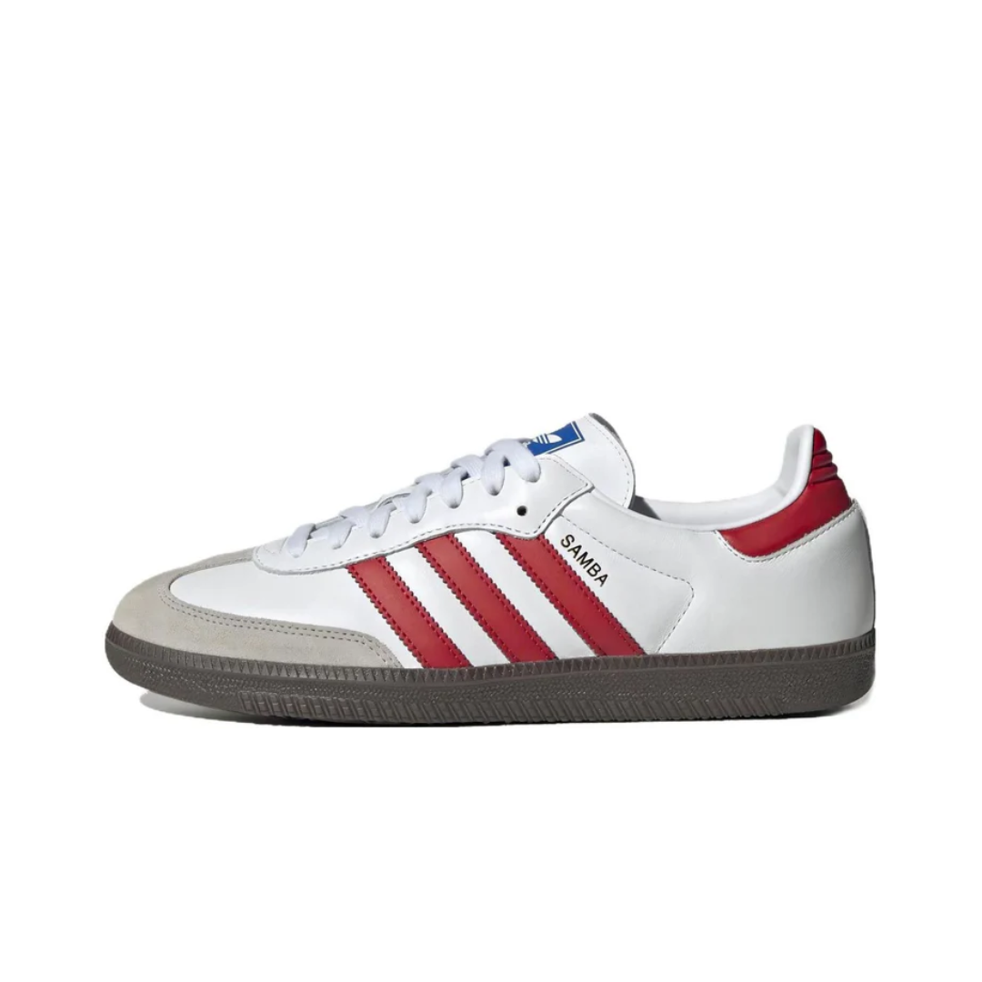 adidas Samba OG White Better Scarlet by ADIDAS