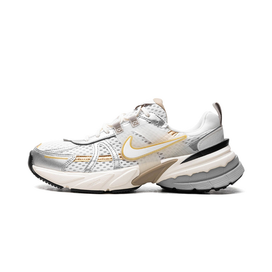Nike V2K Run Khaki Metallic Silver (W) by NIKE RUNNING