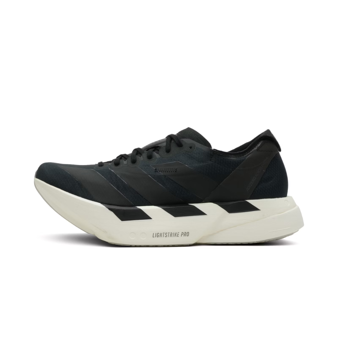 adidas Adizero Adios Pro 4 Core Black Grey Five by ADIDAS RUNNING