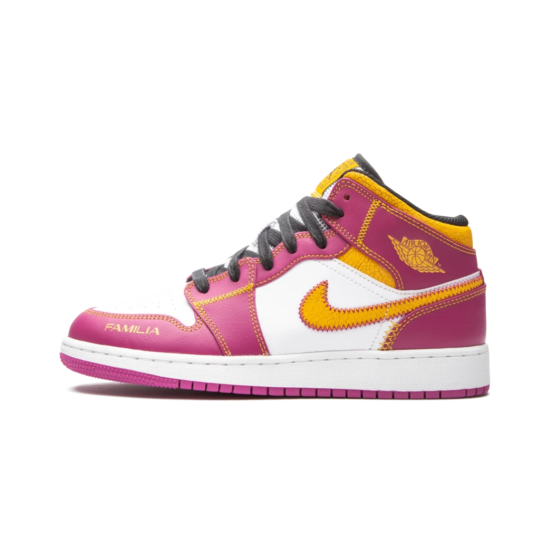 Jordan 1 Mid Dia de los Muertos (GS) by Nike Air Jordan