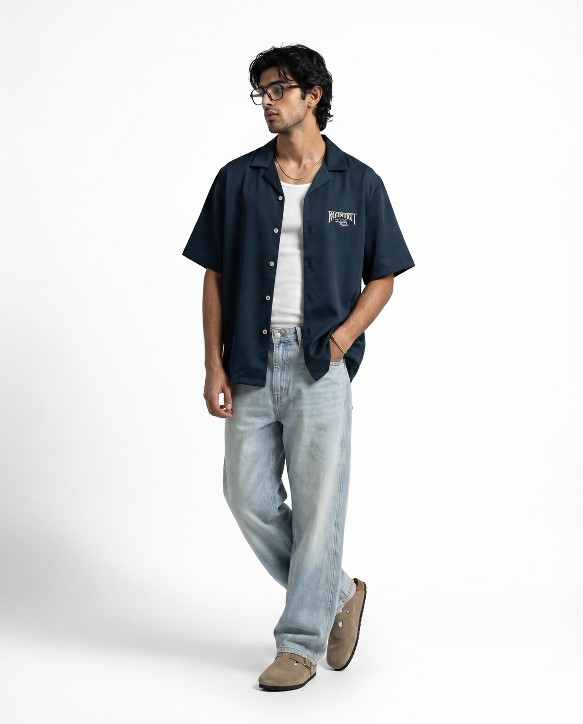 Signature Crepe - Colonial blue by RECNSTRCT