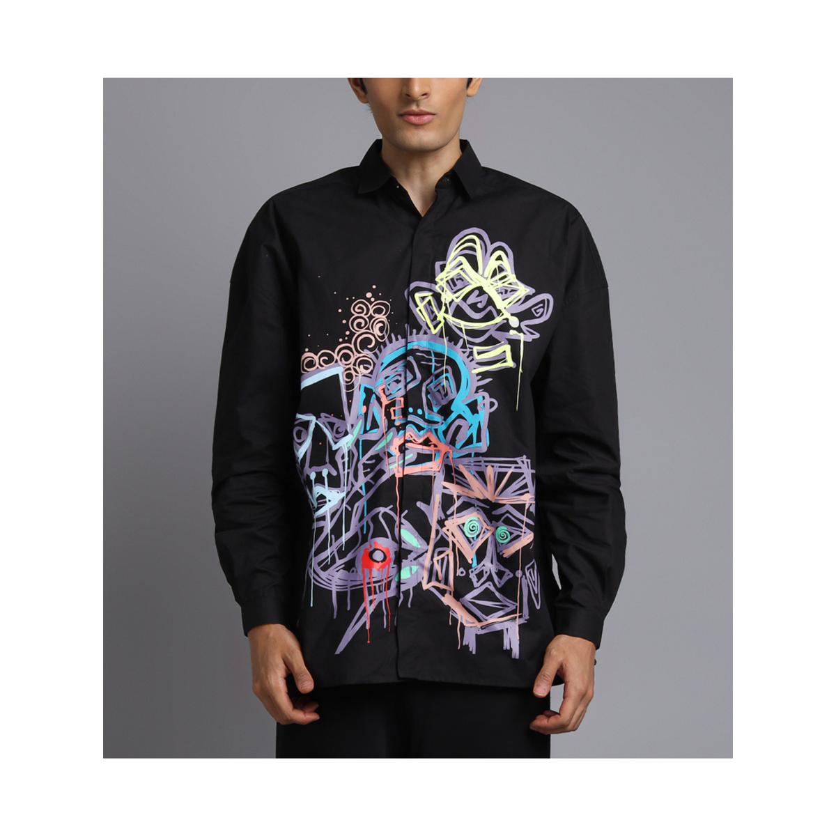 Diversity 2.1 Shirt (Black) by HUEMN
