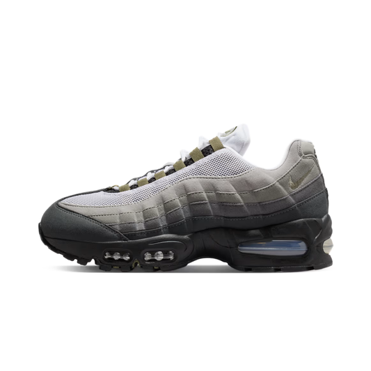 Nike Air Max 95 OG BIG BUBBLE BLACK MEDIUM OLIVE (W) by NIKE