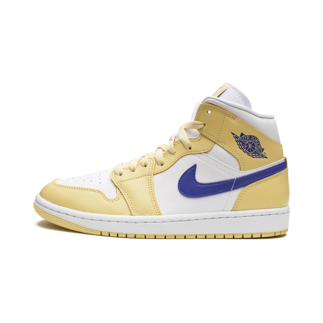Jordan 1 Mid Lemon Wash Lapis (W) by Nike Air Jordan