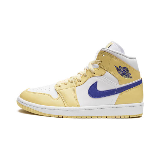 Jordan 1 Mid Lemon Wash Lapis (W) by Nike Air Jordan