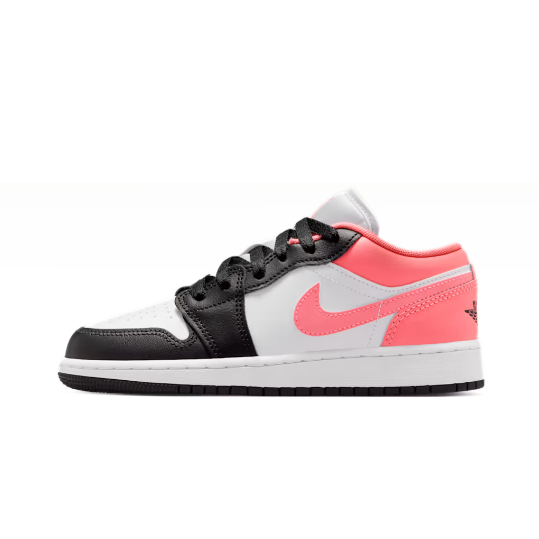 Jordan 1 Low Black Pink Gaze (GS) by Nike Air Jordan