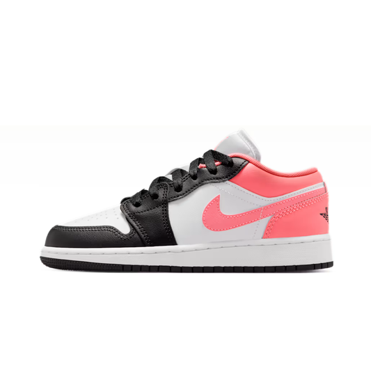 Jordan 1 Low Black Pink Gaze (GS) by Nike Air Jordan