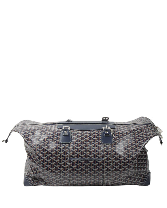 Goyard Bowling 55 Navy Blue Bag