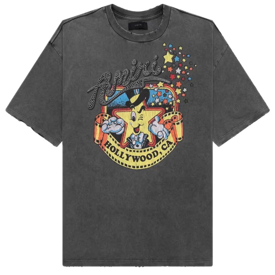 AMIRI MR. HOLLYWOOD OVERSIZED Tee BLACK by AMIRI Apparel