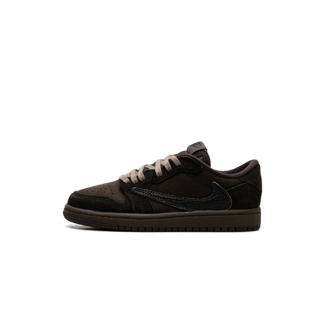 Jordan 1 Retro Low OG SP Travis Scott Velvet Brown (PS) by Nike Air Jordan