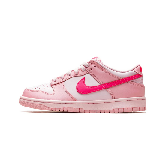 Nike Dunk Low Triple Pink (GS) by Nike Dunk