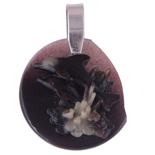 Shell 925 Sterling Silver Pendant - R100556-55