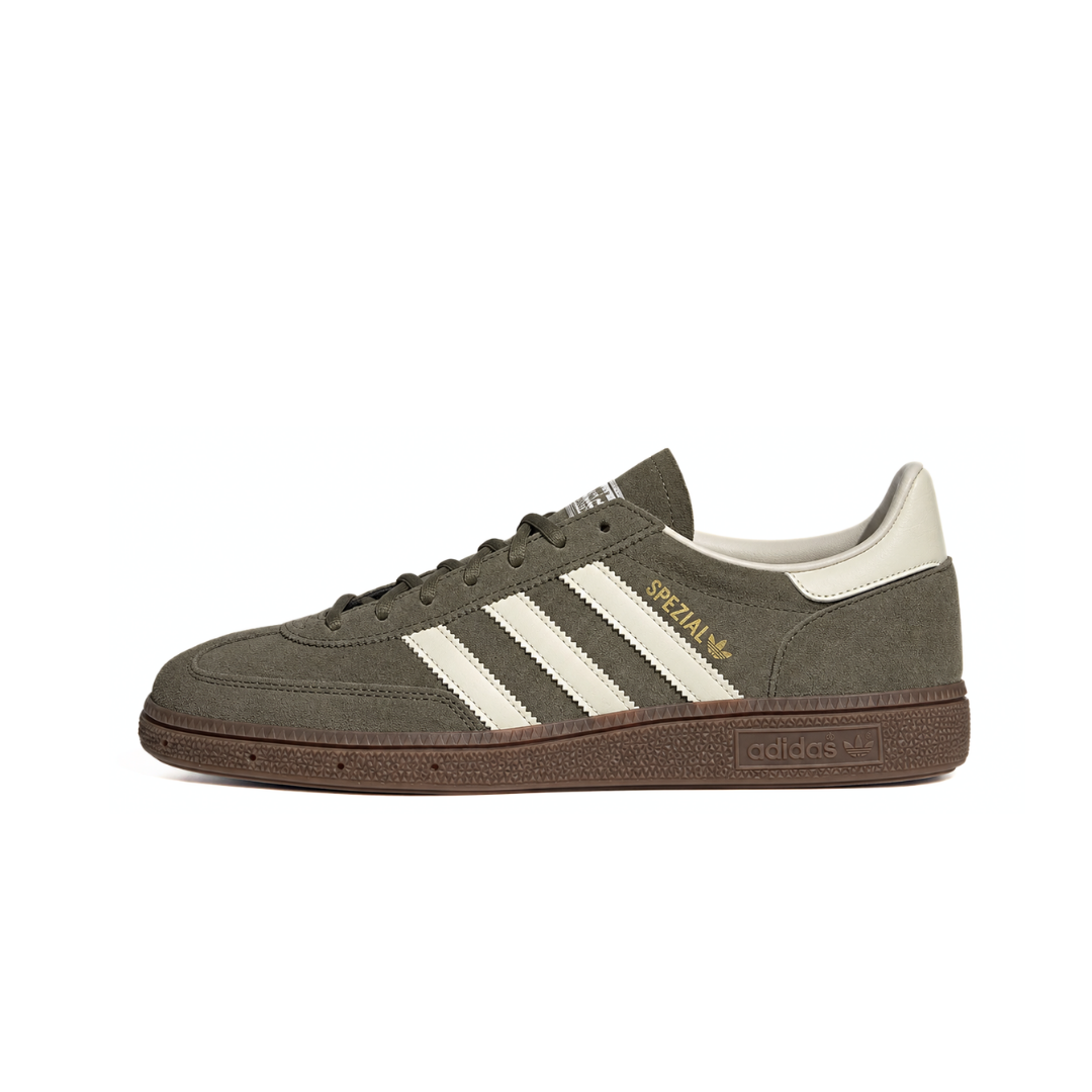 adidas Handball Spezial Olive Strata Cream White Gum by ADIDAS