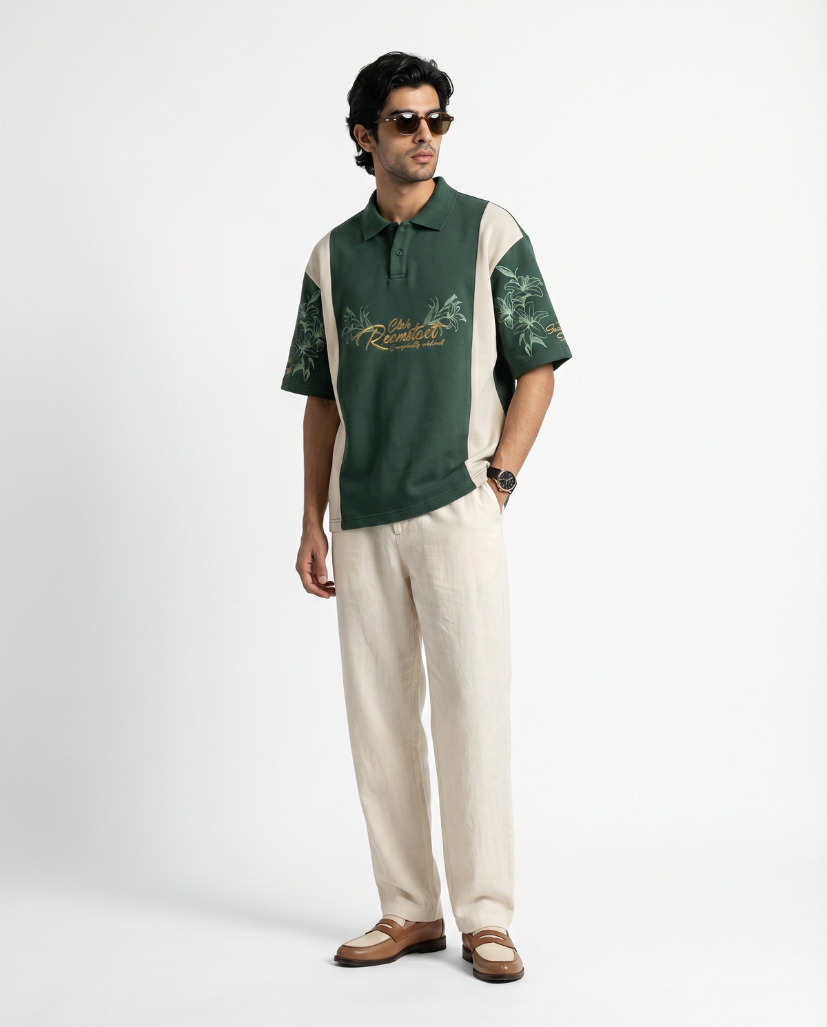Tropical gleam - Hunter green by RECNSTRCT