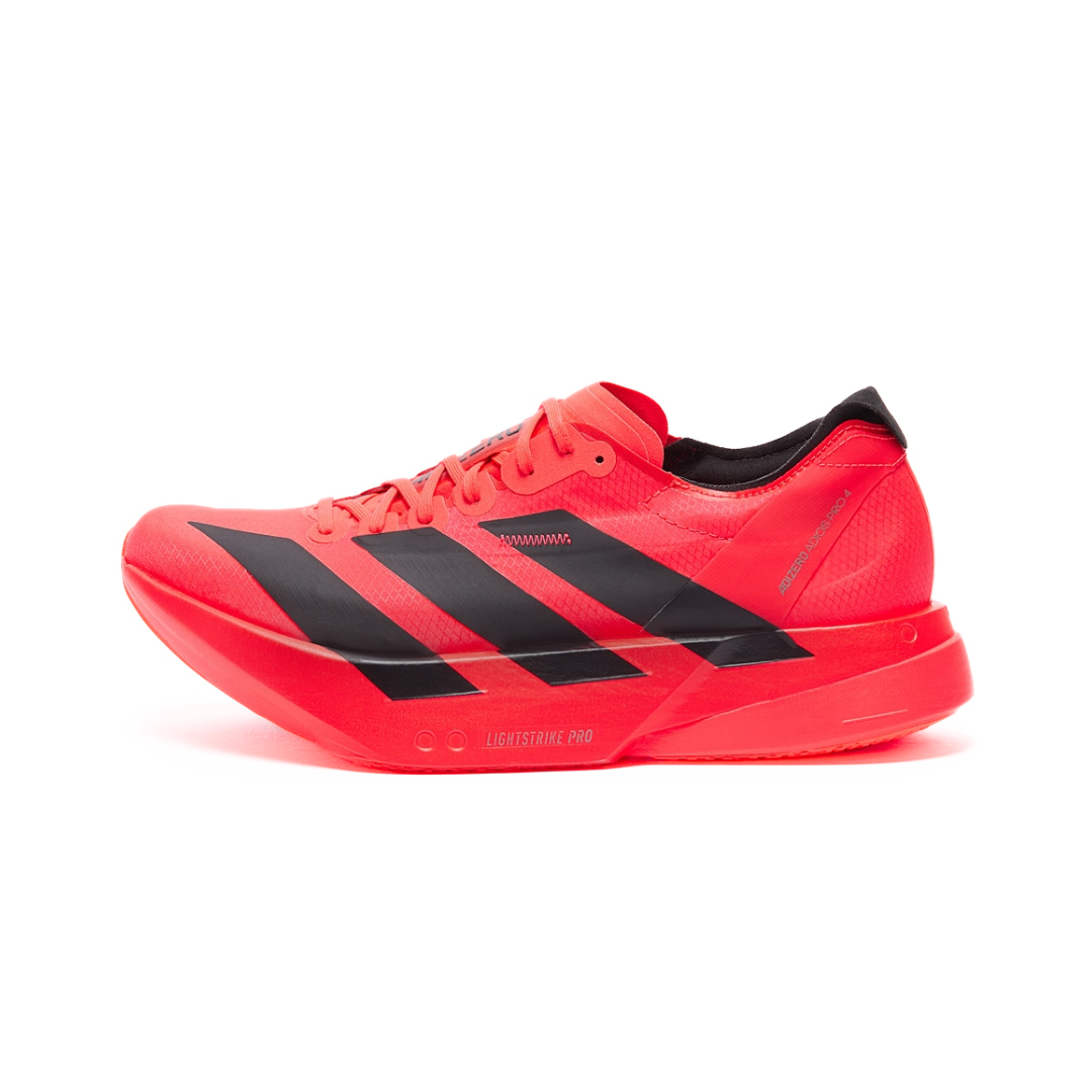 adidas Adizero Adios Pro 4 Lucid Red Black by ADIDAS RUNNING