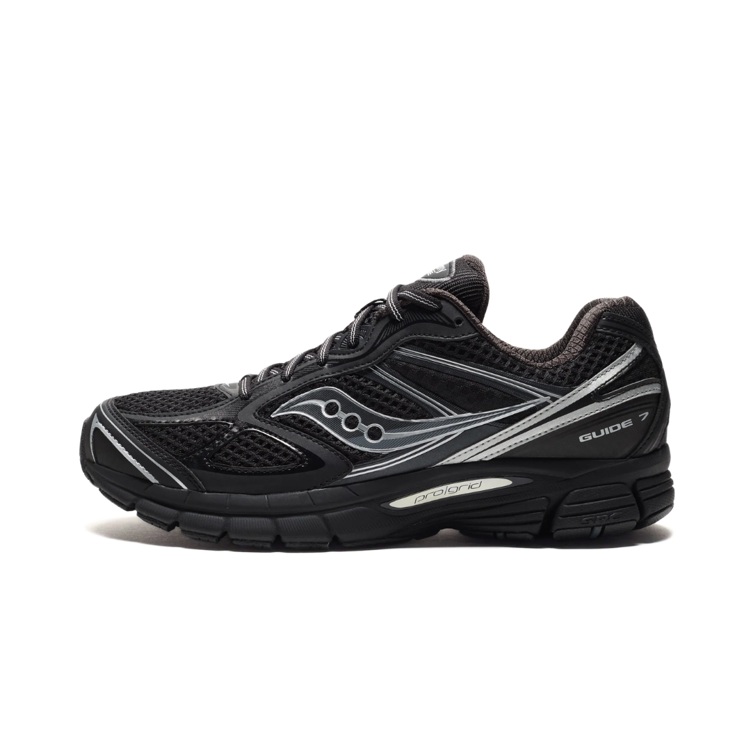 Saucony ProGrid Guide 7 Black Silver by Saucony