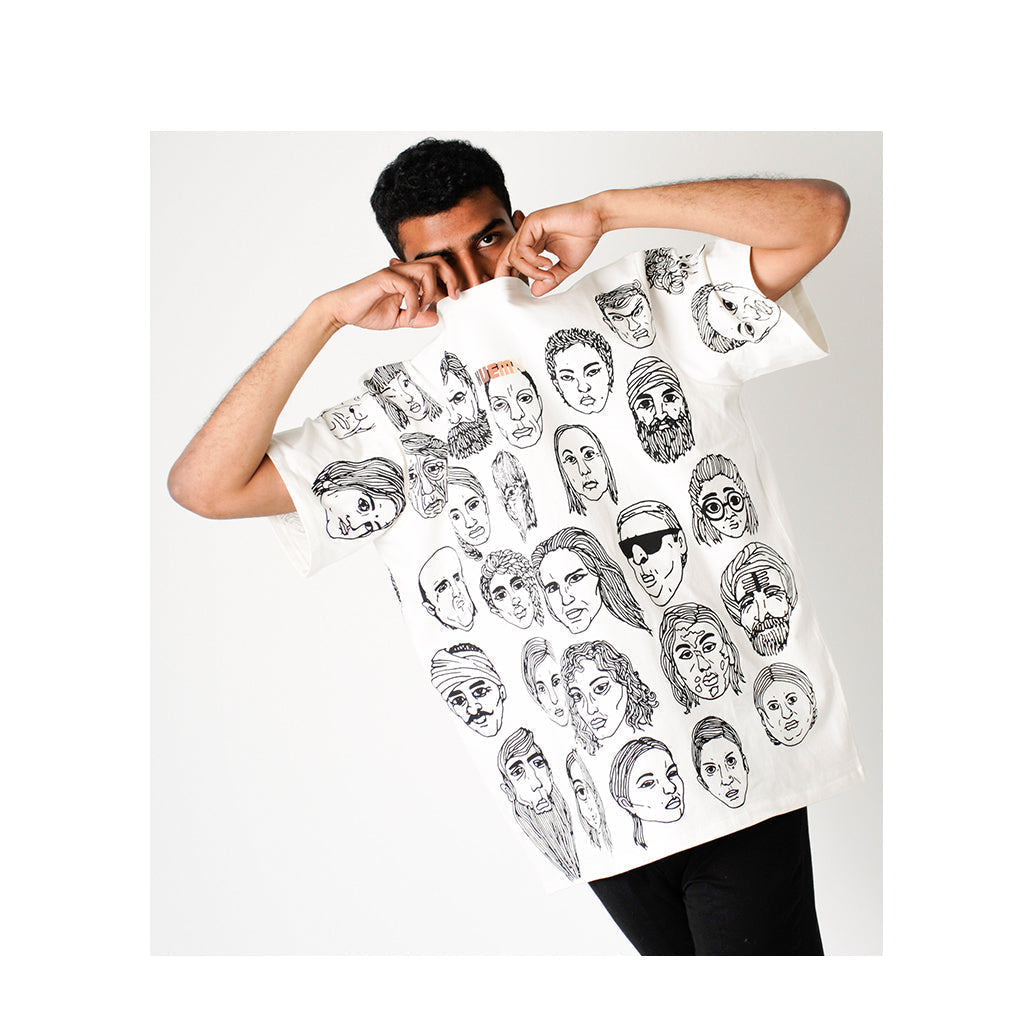Diversity T-Shirt (White) by HUEMN