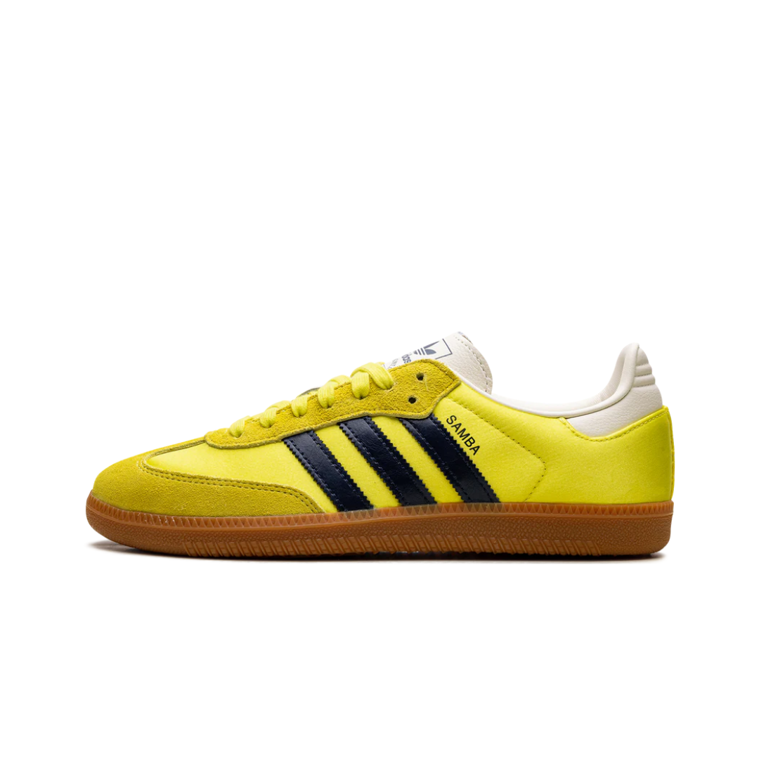 adidas Samba OG Shock Yellow Night Indigo (W) by ADIDAS
