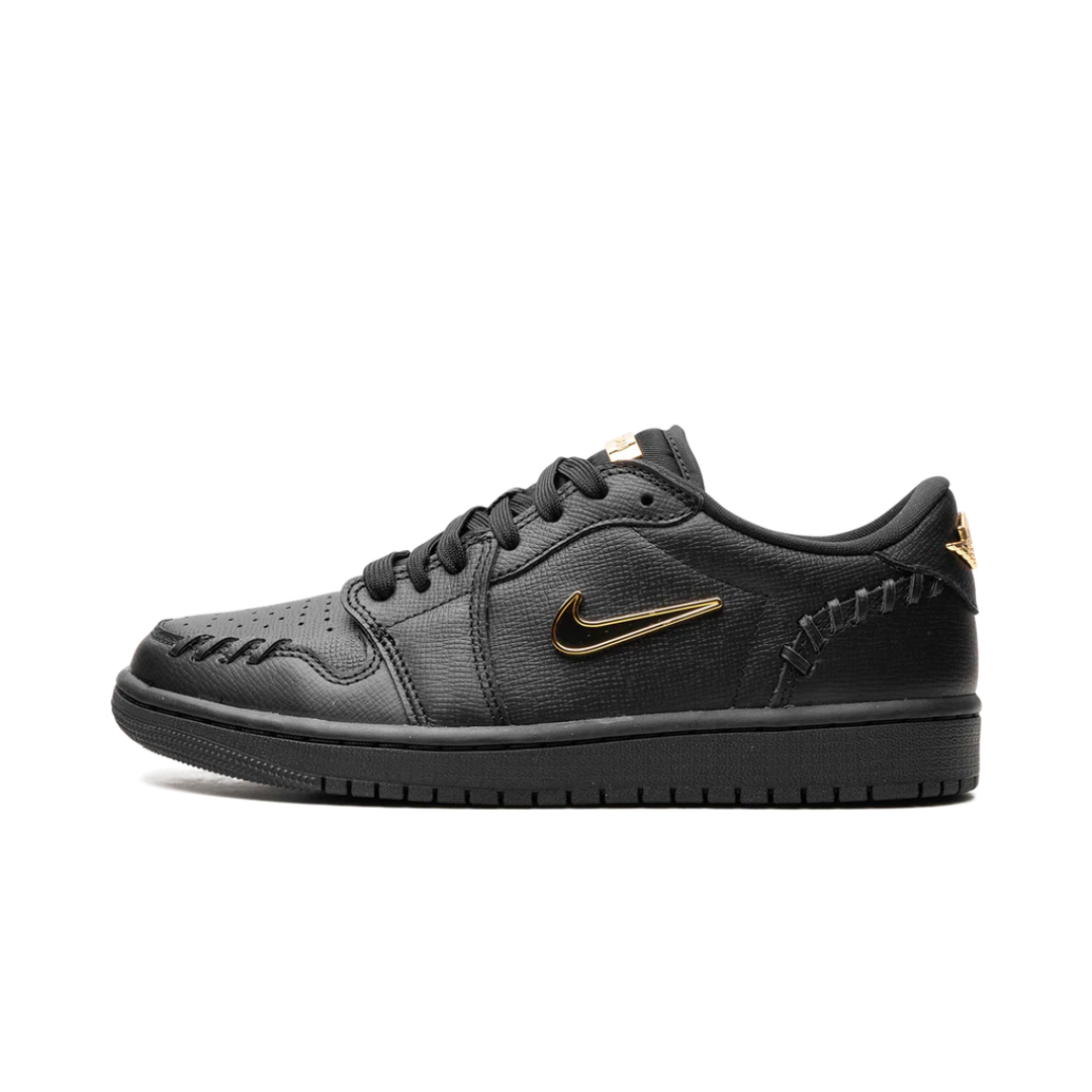 Jordan 1 Low Method of Make Black Metallic Gold (W) by Nike Air Jordan
