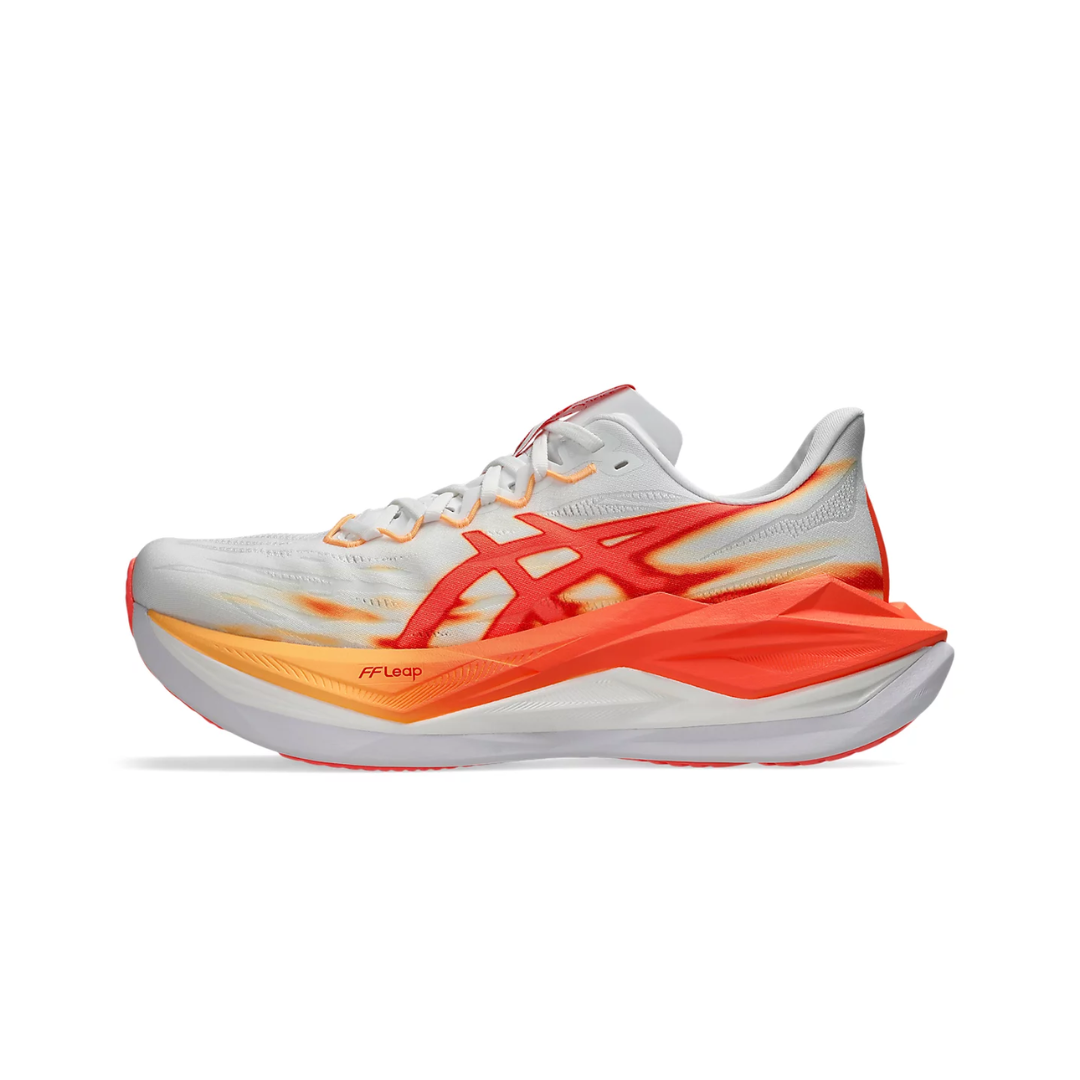 ASICS Superblast 3 White Orange Glow by ASICS RUNNING
