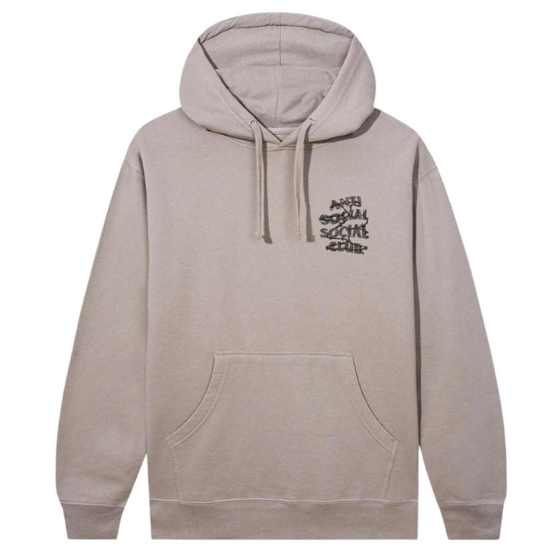 ANTI SOCIAL SOCIAL CLUB BUCK HOODIE SANDSTONE by ASSC