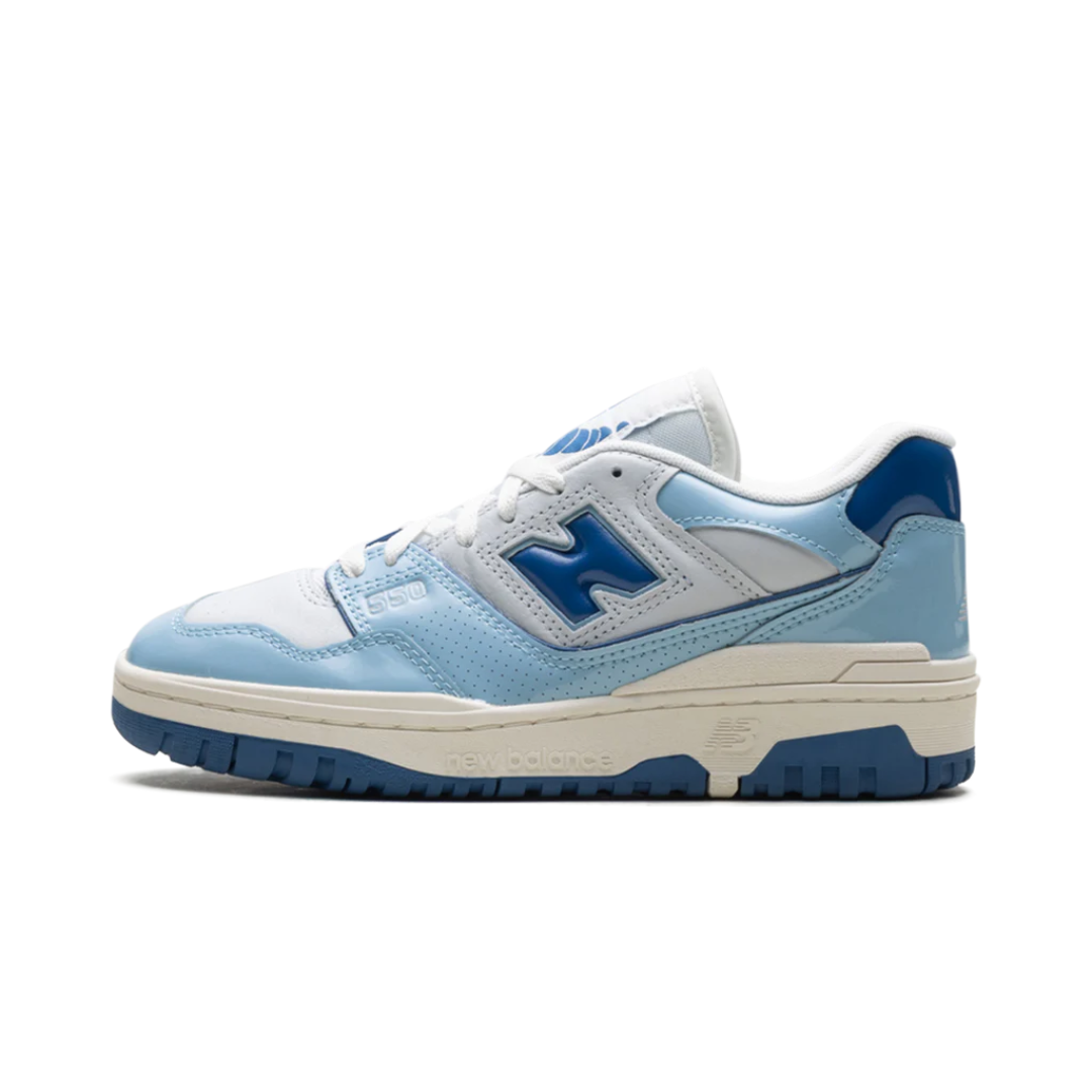 New Balance 550 Chrome Blue Patent by New Balance