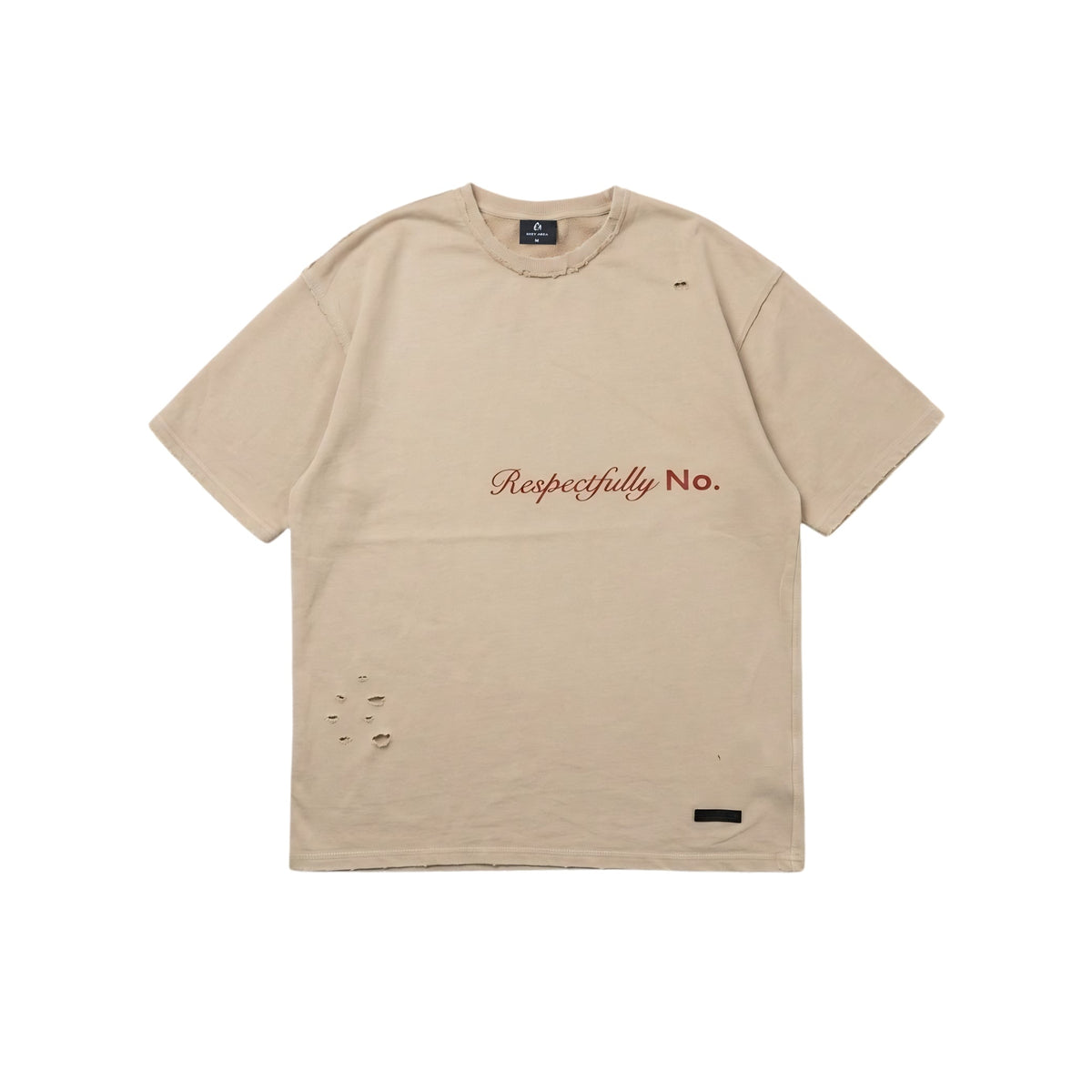RESPECTFULLY NO T-SHIRT by GREY AREA