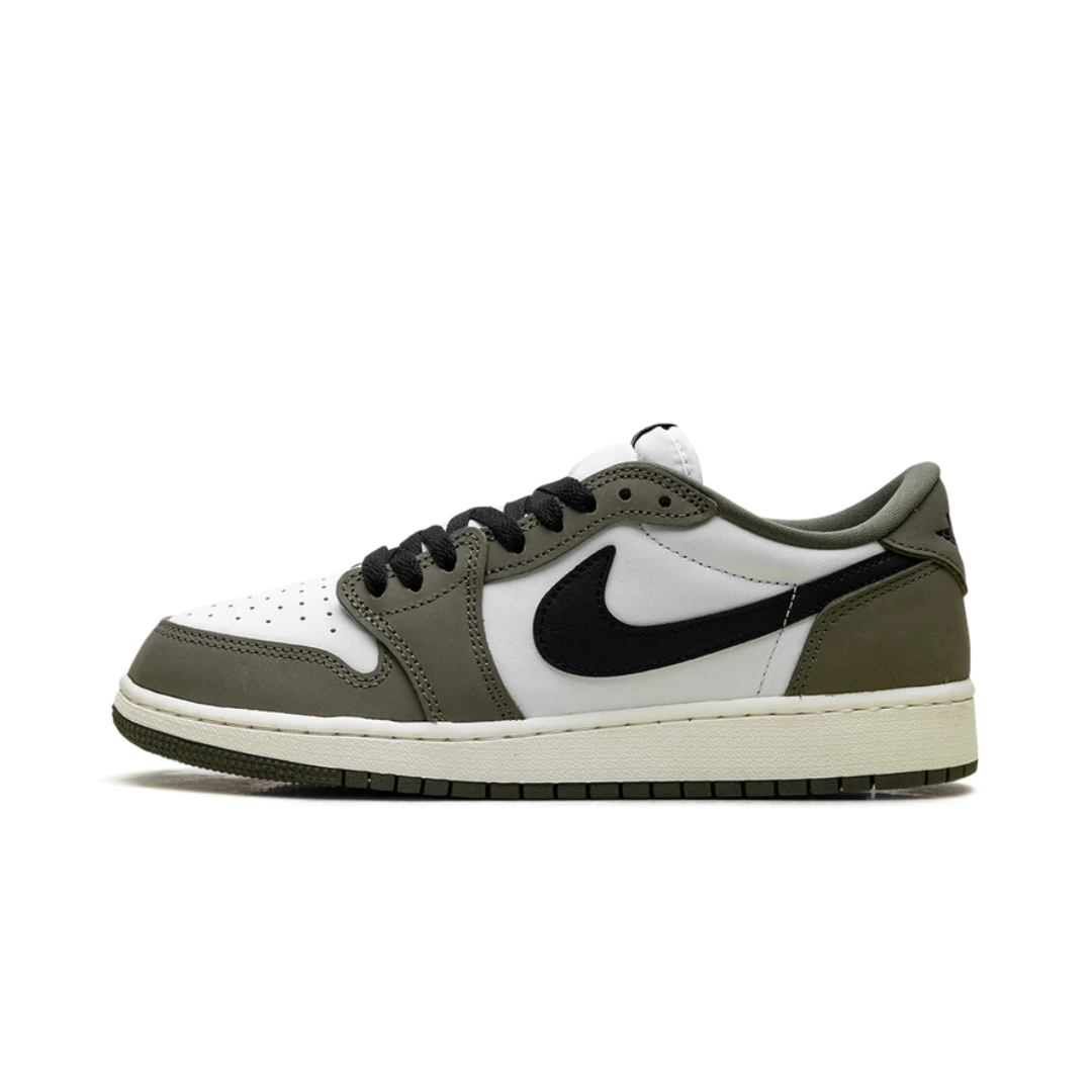 Jordan 1 Retro Low OG Medium Olive (GS) by Nike Air Jordan